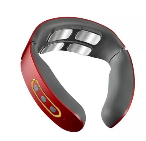 Cordless Heated Neck Massager with EMS Therapy & Deep Relief