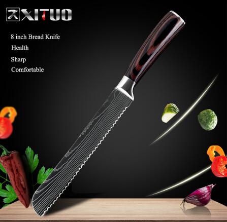 Professional Chef Knife Set (6–8 Pieces)