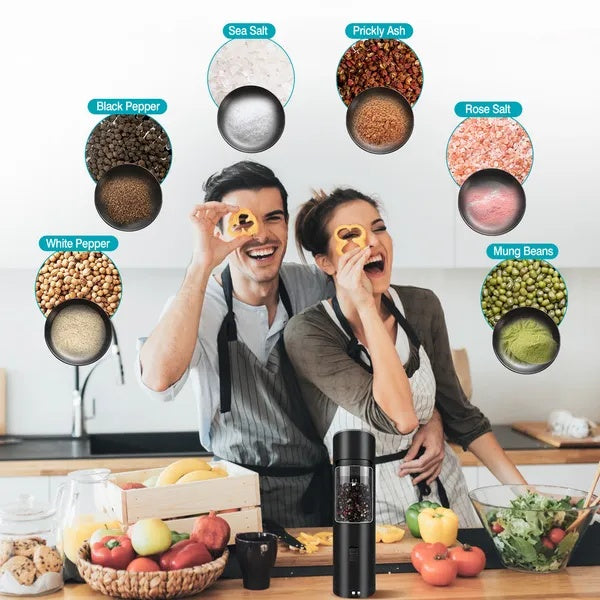 Automatic Electric Salt & Pepper Grinder with Gravity Sensor