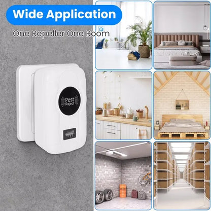 6-Pack Ultrasonic Pest Repeller Plug-In for Home