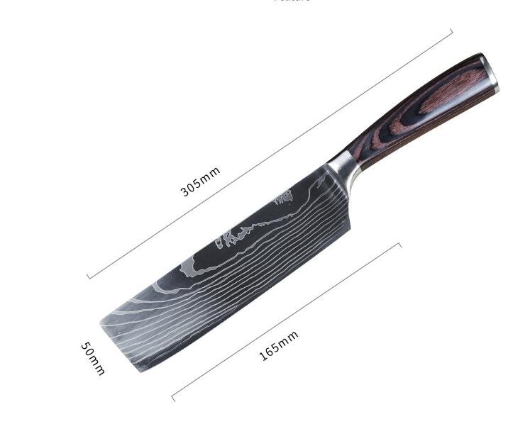 Professional Chef Knife Set (6–8 Pieces)