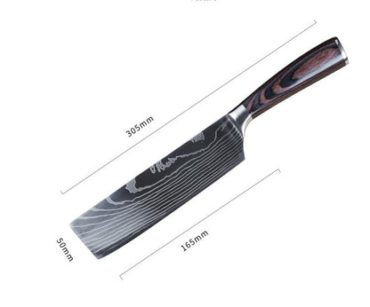 Professional Chef Knife Set (6–8 Pieces)
