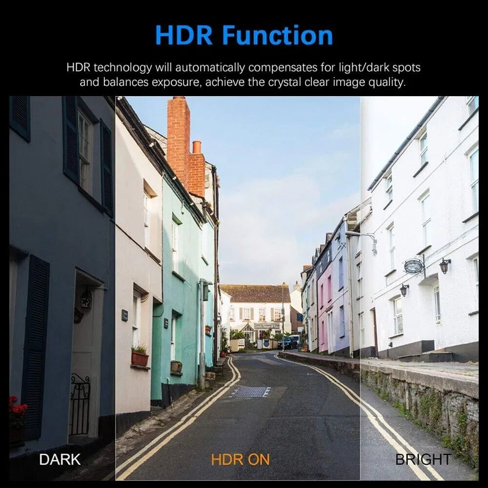 1080P Dual Lens Dash Cam with Front & Interior Camera