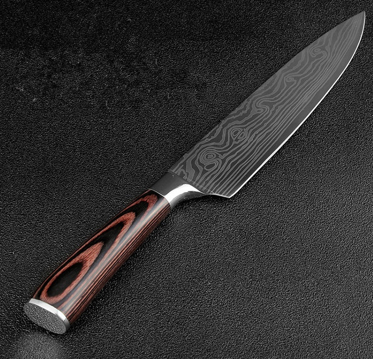 Professional Chef Knife Set (6–8 Pieces)