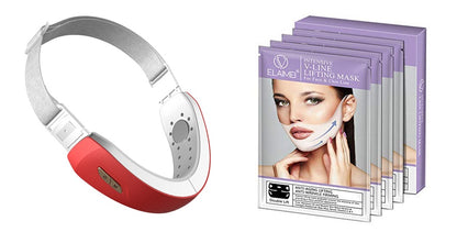 LED Facial Massager with Microcurrent & Lifting Therapy