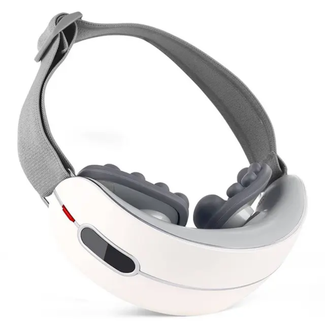 Heated Eye Massager with Bluetooth & Heat Compression