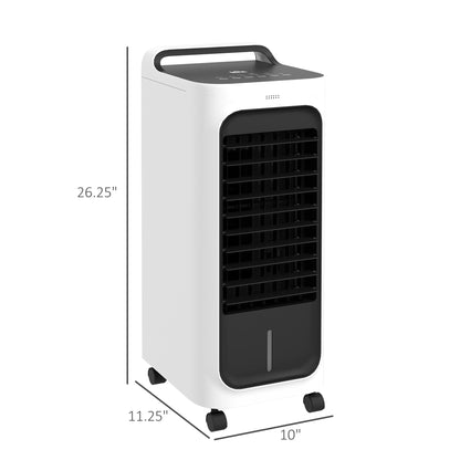 Portable Room Air Cooler with Remote & Ice Packs