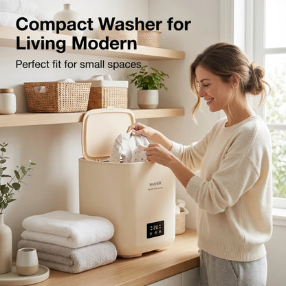 Mini Washing Machine with Spin Dryer