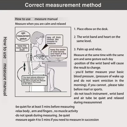 Upper Arm Blood Pressure Monitor with Heart Rate