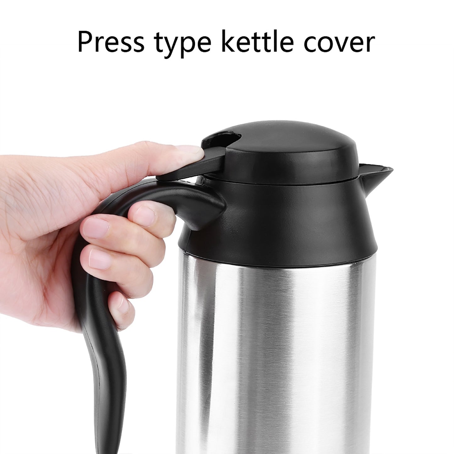 750ML Stainless Steel Car Electric Kettle