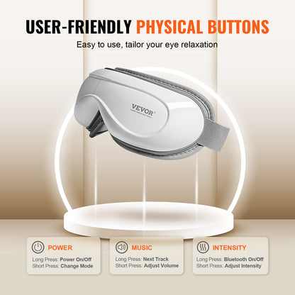 Heated Eye Massager with Bluetooth Music
