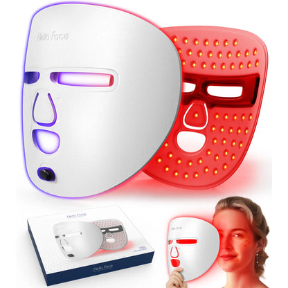 LED Red Light Therapy Face Mask for Skincare
