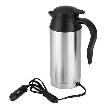750ML Stainless Steel Car Electric Kettle