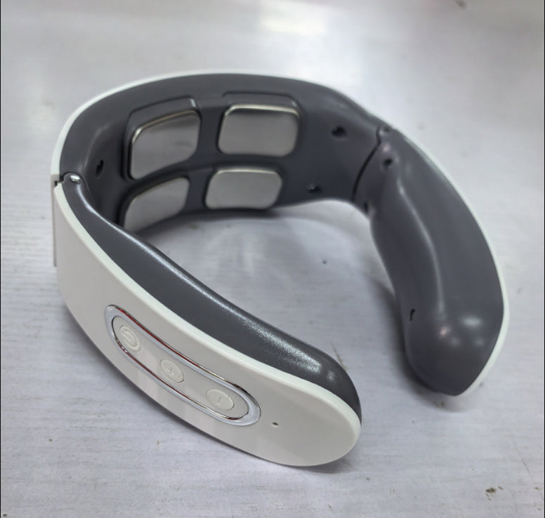 Cordless Heated Neck Massager with EMS Therapy & Deep Relief