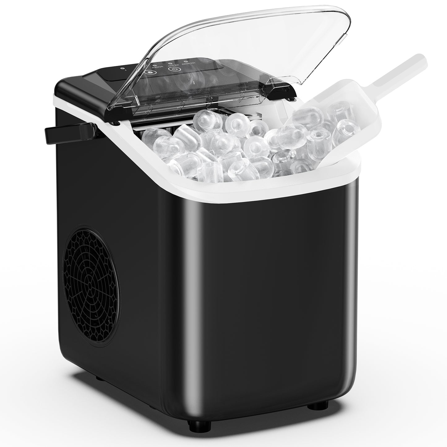 Portable Countertop Ice Maker – 9 Cubes in 6–8 Min, Quiet Operation