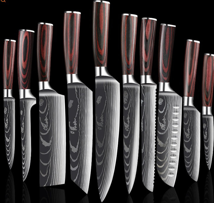 Professional Chef Knife Set (6–8 Pieces)