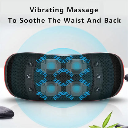 Lumbar Back Massager with Heat & Air Compression