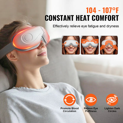 Heated Eye Massager with Bluetooth Music