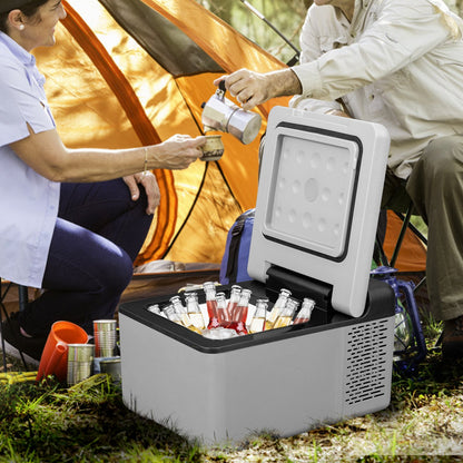 Portable 12V Car Refrigerator & Mini Freezer – 10Qt