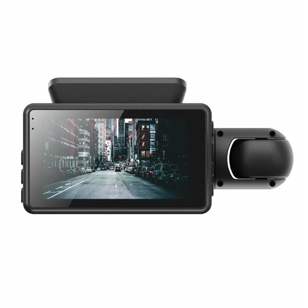 1080P Dual Lens Dash Cam with Front & Interior Camera
