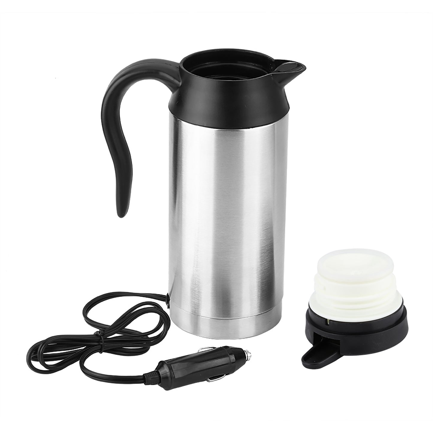 750ML Stainless Steel Car Electric Kettle