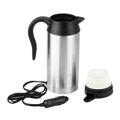 750ML Stainless Steel Car Electric Kettle