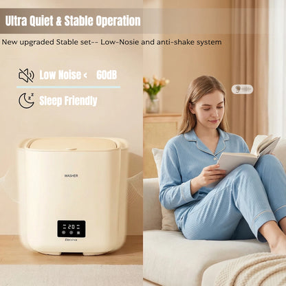 Mini Washing Machine with Spin Dryer