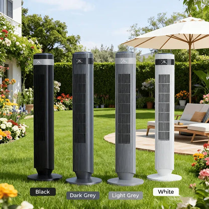 64" Bladeless Tower Fan with Remote & Oscillation