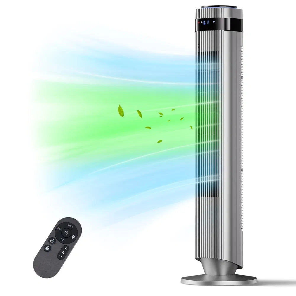 64" Bladeless Tower Fan with Remote & Oscillation