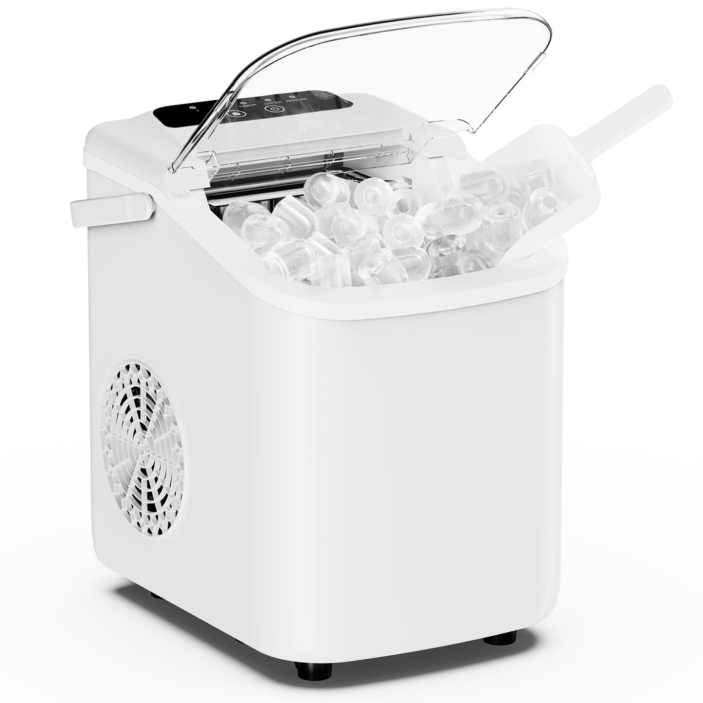Portable Countertop Ice Maker – 9 Cubes in 6–8 Min, Quiet Operation