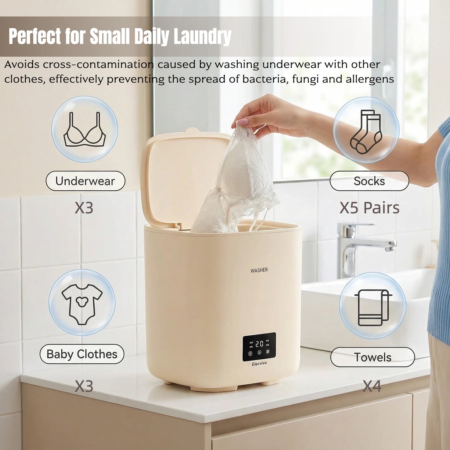 & PROMOTION Fully Automatic Smart Washing Machine