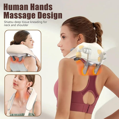 Deep Kneading Neck & Shoulder Massager with Heat