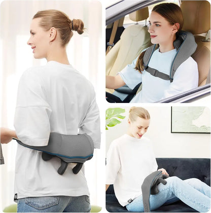 Deep Kneading Neck & Shoulder Massager with Heat